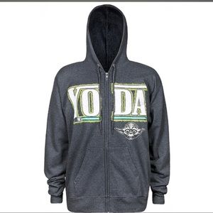 Star Wars Yoda Zip Up Hoodie